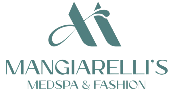 Mangiarelli's Medspa & Fashion logo design.