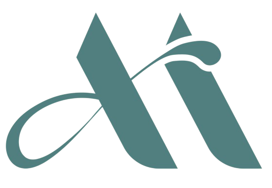 Stylized "M" and "A" logo on black.